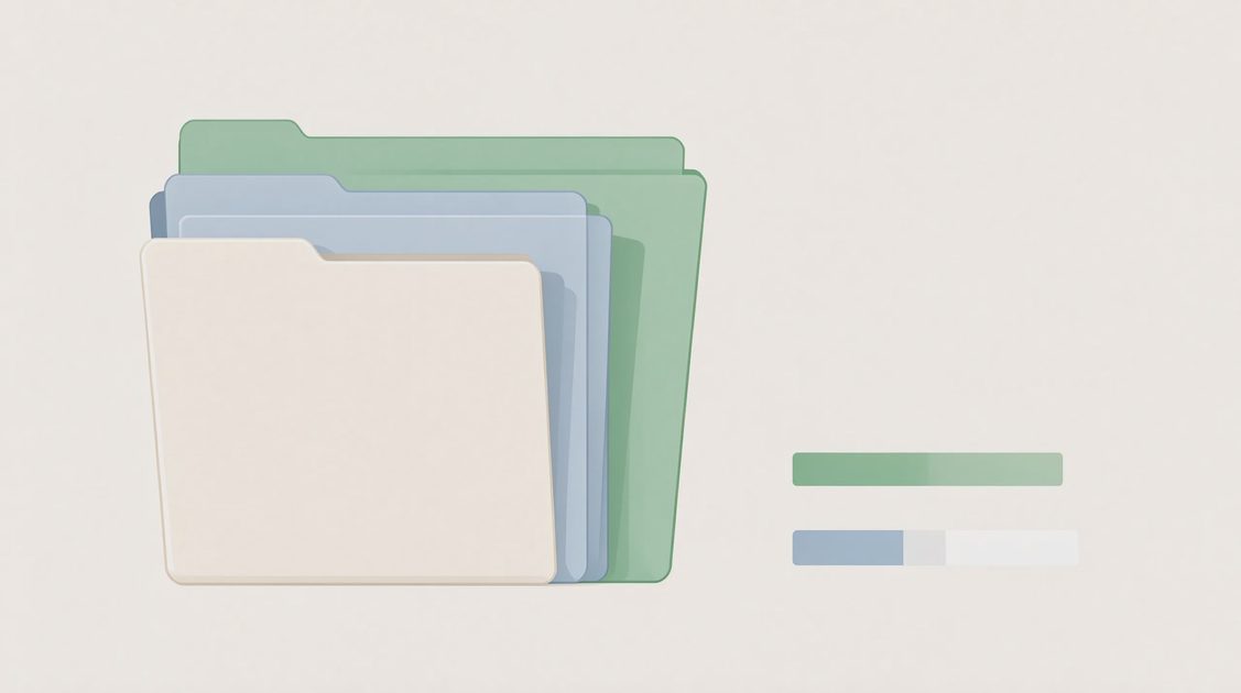 The Admin folder structure survived because it was shallow and the naming convention was simple